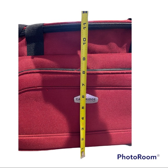 CAMBRIDGE Carry-On Travel Bag – Maroon | New Without Tags - Picture 8 of 10
